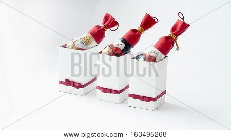 Decorated New Year Lamps