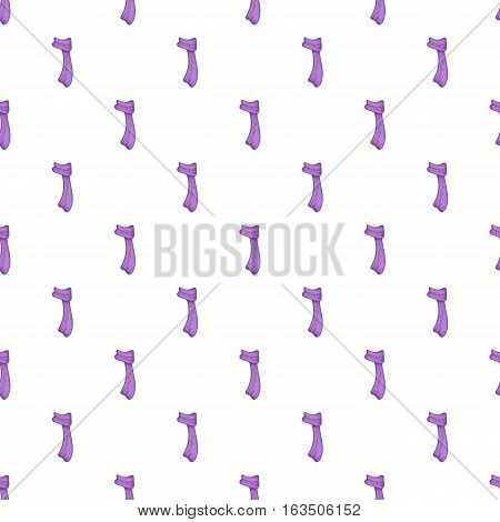 Scarf pattern. Cartoon illustration of scarf vector pattern for web