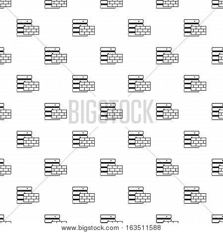 Protection of database systems pattern. Simple illustration of protection of database systems vector pattern for web