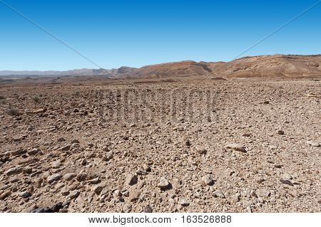 Rocky Hills of the Negev Desert in Israel