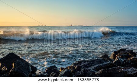 Sea Wave, Black Sea, Poti, Georgian Coast