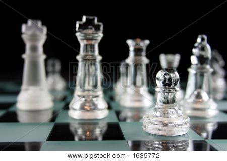 Chessgame - Focus On The Pawn