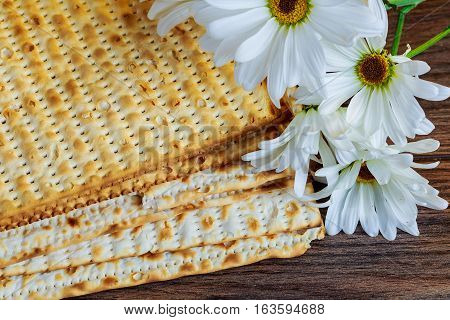 Passover Jewish Food Pesach Matzo And Matzoh Bread