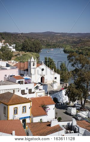 Europe Portugal Algarve Alcoutim Rio Guadiana