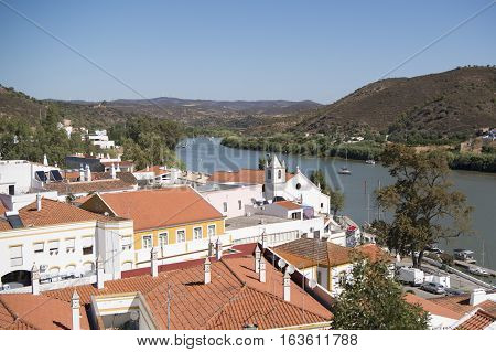 Europe Portugal Algarve Alcoutim Rio Guadiana