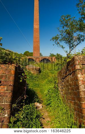 Derelict Cemaes Brickworks, Anglesey
