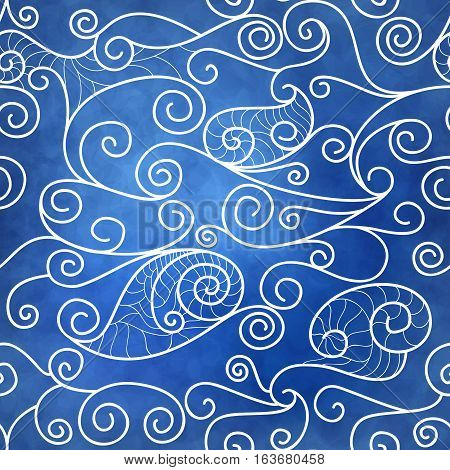 abstract waves background. Hand drawn modern background. Can be used to wallpaper decorative paper cards web design etc.
