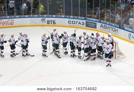 Slovan Team Rejoice Of Victory
