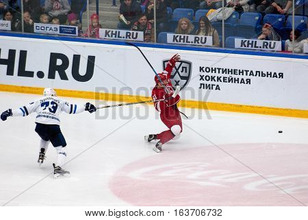 D. Znakharenko (73) Foult On M. Afinogenov (61)