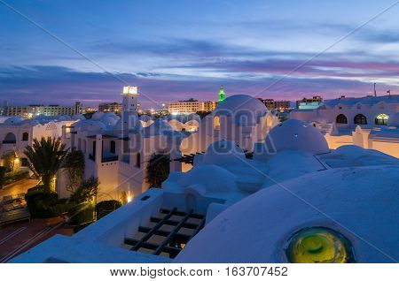 HURGHADA, EGYPT - January 10, 2011 - Arabella Azur is one of the many Red Sea hotels popular among tourists from Russia and Great Britain