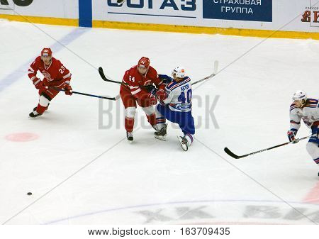 E. Ketov (40) And S. Romanov (64) In Action