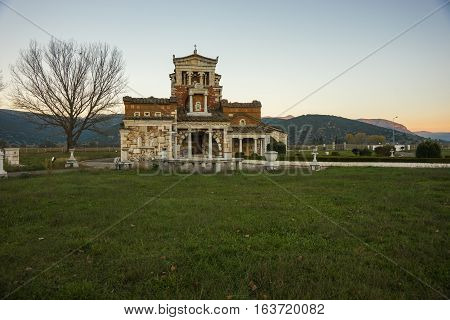 Church At Ancient Mantineia, Arcadia, Peloponnese, Greece