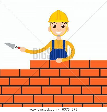 Worker Or Masonry Or Stonemason