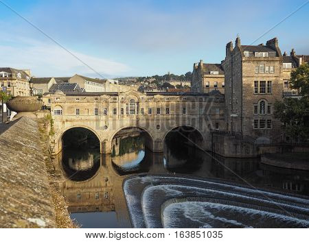 Pulteney Bridge In Bath