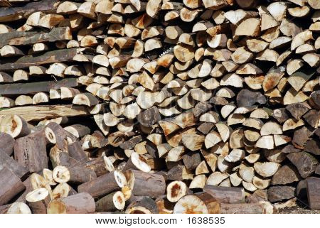 Pila de madera