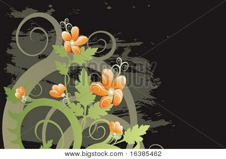 Vector Floral Background
