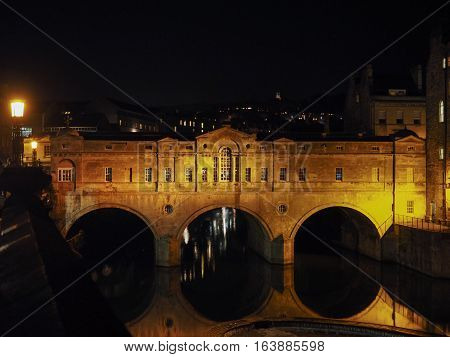 Pulteney Bridge In Bath