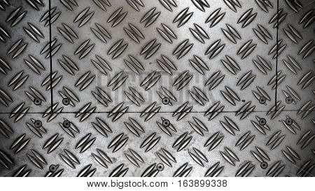 Anti Slip Metal Sheet Floor .