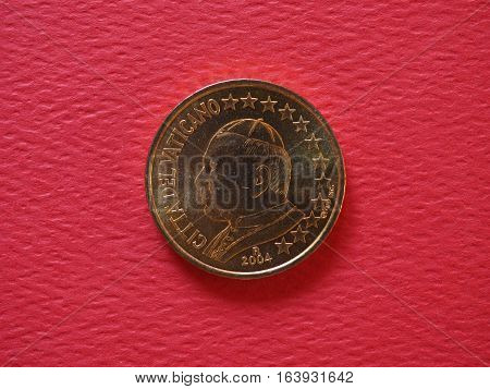 Pope John Paul Ii 50 Cents Coin