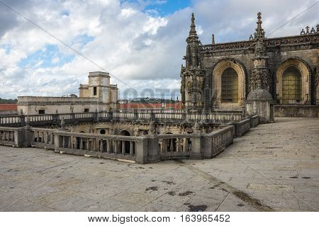 The Convent of Christ is a former Roman Catholic monastery in Tomar Portugal. The convent was founded by the Order of Poor Knights of the Temple (or Templar Knights) in 1118
