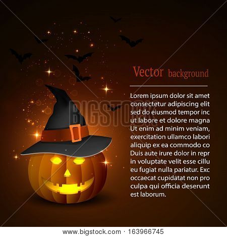 Pumpkin On A Bright Background.