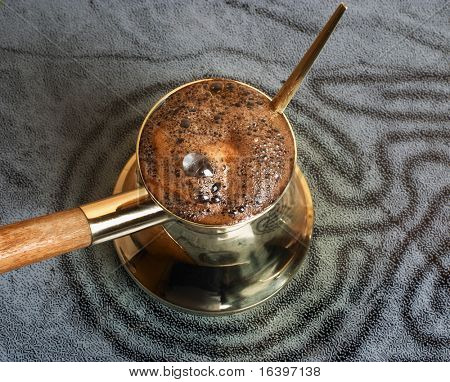 Pote de café turco