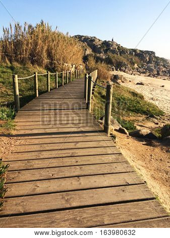 Portuguese pasadiço at San paio, in Portugal
