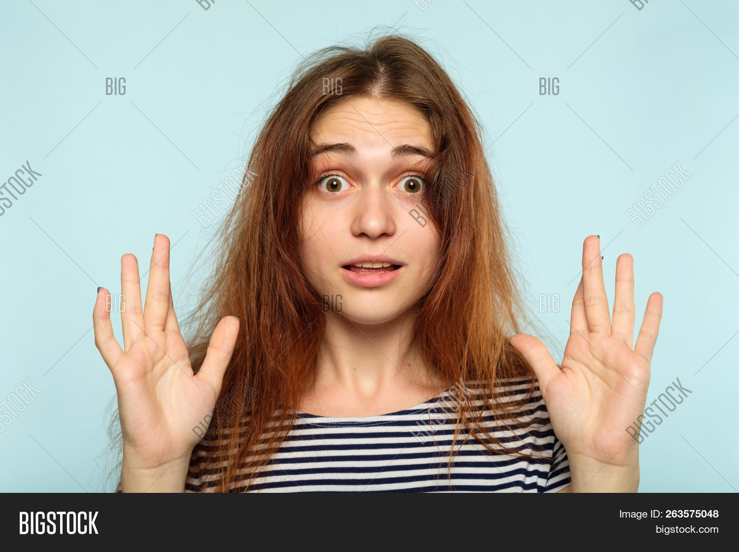 Crazy Hair Day Image Photo Free Trial Bigstock
