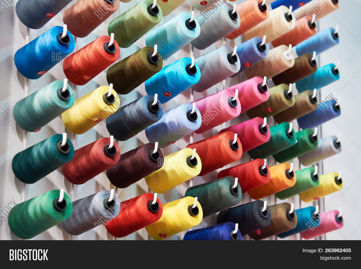 Bobbins Colored Thread Image & Photo (Free Trial) Bigstock