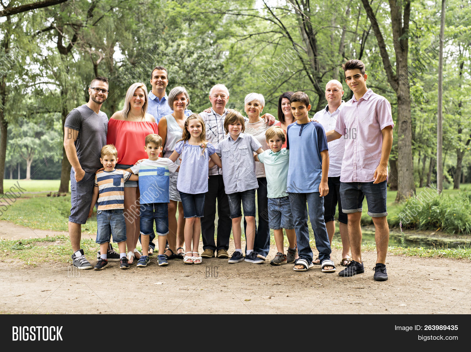 Large Family Cousin Image & Photo (Free Trial) Bigstock