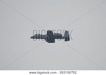 Fairchild Republic A-10 Thunderbolt Ii, Performing During The Chicago Air And Water Show, Chicago, A