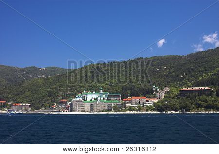St Penteleimon russische Kloster in Mount athos
