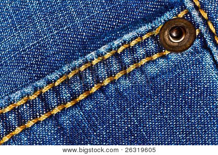 Jeans Hintergrund mit Naht