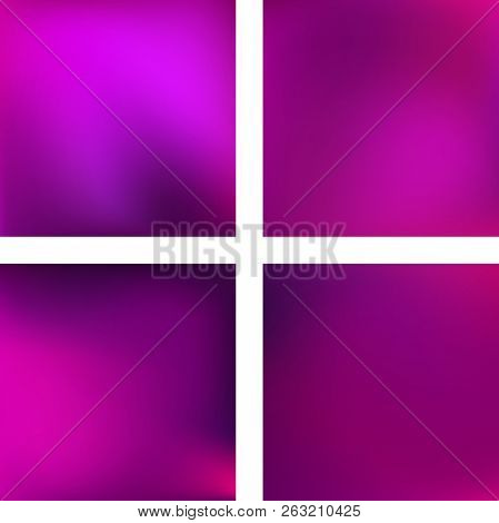 Abstract Pink Blurred Background. Vector Illustration. Modern Geometrical Backdrop. Abstract Templat
