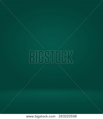 Abstract Blur Empty Green Gradient Studio Well Use As Background, Website Template, Frame, Business 