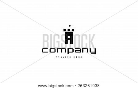 The Logo Of The Abstract Image Of The Tower That Forms The Letters And I Personifies Protection.