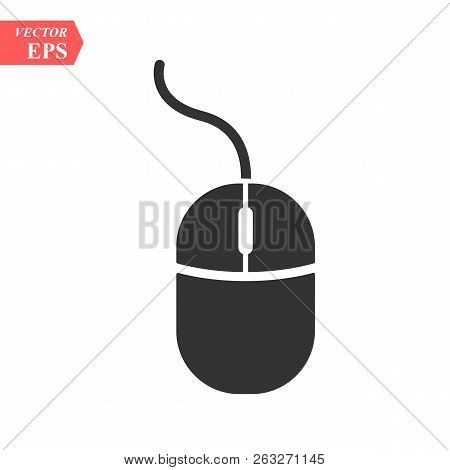 Vector Version. Computer Mouse Icon. Eps 10 Illustration. Easy To Edit Eps10