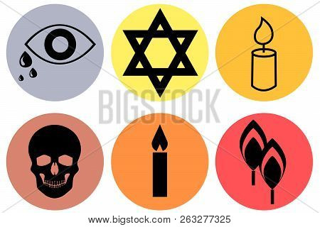 Vector Illustration For International Day Of Commemoration And Dignity Of The Victims Of The Crime O