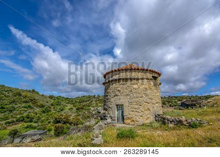 Castelo Mendo, Historical Village Inte The District Of Guarda. Portugal.
