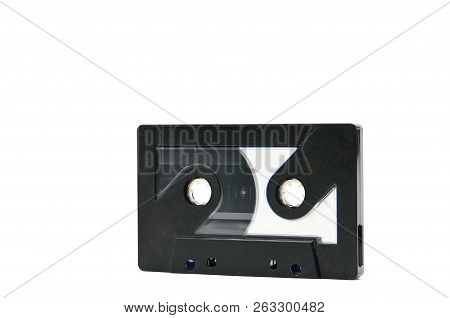 Compact Audio Cassette For Use On Audio Tape Recorders, Music Players And Tape Decks.retro.