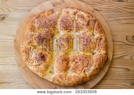 Turkish Ramadan Pidesi.