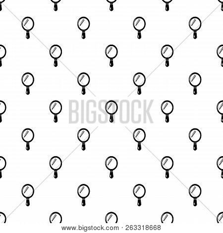 Hand Mirror Pattern Vector Seamless Repeating For Any Web Design