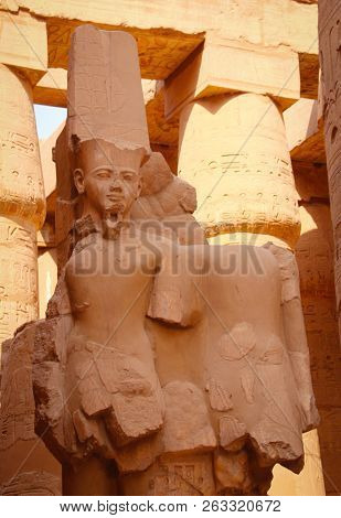 The Temple Of Ramses Iii Is An Important Structure Of The New Kingdom Period In The West Bank Of Lux