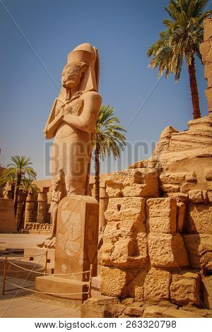 The Temple Of Ramses Iii Is An Important Structure Of The New Kingdom Period In The West Bank Of Lux