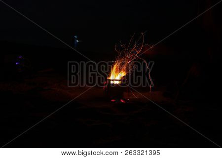 Campfire On The Seaside, August Nights In Kinburn.
