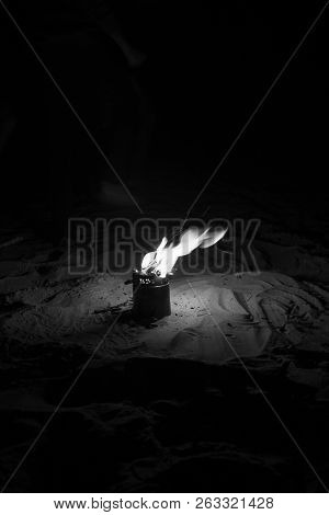 Campfire On The Seaside, August Nights In Kinburn.