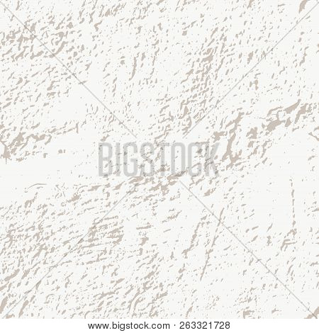 Stucco Textured Seamless Pattern. Grunge Background. Vector Illustration.