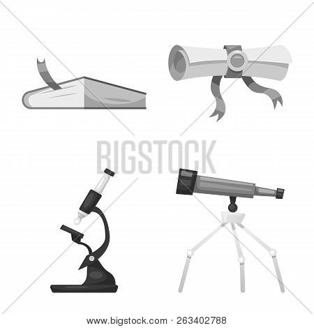 Vector Design Of Education And Learning Symbol. Set Of Education And School Stock Vector Illustratio