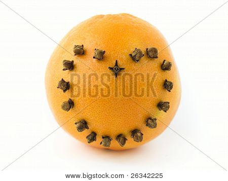 Nelken und orange