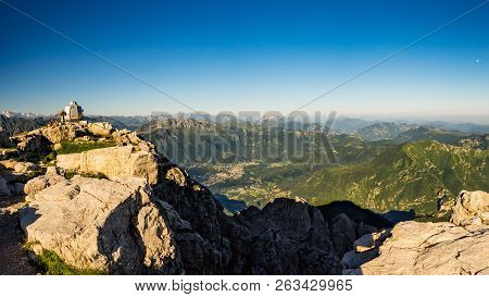 Valsassina As Seen From Grigna Meridionale Summit, Lombardy, Italy